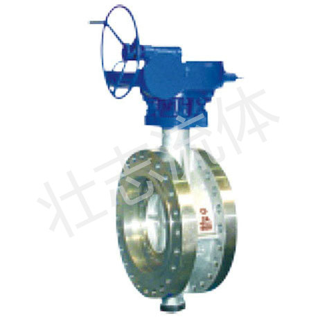 蜗轮传动高温高压不锈钢硬密封蝶阀